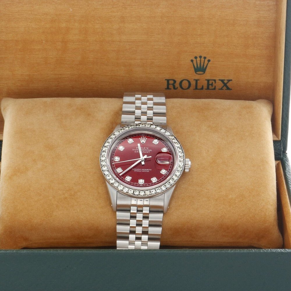 Rolex 36mm Men's 2CT Diamond Watch!! MINT!